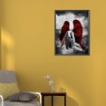 thumbnail image 2 of (w2618) Serie Personajes Ángeles Y Demonios Lleno Diamantes Resina 30x40CM, 2 of 9