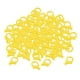 thumbnail image 1 of Ganchos de plástico perfecl 100 piezas Clips de cierres de pinza de langosta Amarillo, 1 of 8