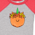 thumbnail image 4 of Inktastic Pumpkin Unicorn for Halloween and Thanksgiving Boys or Girls Baby Bodysuit, 4 of 5