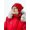 Red, variant on Kéviji Premium Women's Winter Knitted Beanie Hat with Faux Fur Pom Warm Knit Skull Cap Beanie for Women