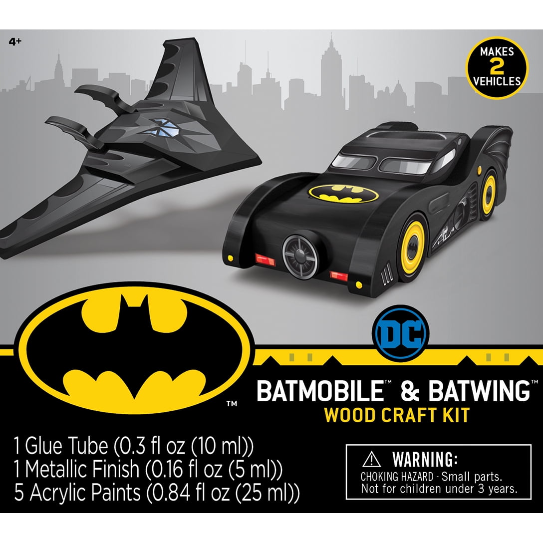 Batmobile Wood Paint Set MasterPieces Batman 