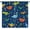 Black, variant on Cartoon Blackout Curtains Cute Jungle Forest Animals Tree Colorful Kids Baby Bedroom Nursery Living Room Decor Rod Pocket 2 Panels 42x54in