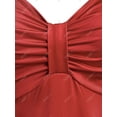 thumbnail image 3 of Camiseta Talla Extra Estampado Copo de Nieve Acanalado Rosegal  Mangas largas de talla grande, 3 of 5
