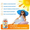 thumbnail image 5 of Dr. Moritz Vitamin D Gummies for Kids & Adults 2000 IU - High-Absorption Natural Vitamin D3 Chewable Gummy Supplements 1000IU - Vegetarian Gelatin-Free Immune Support Vitamins for Children (120 Count), 5 of 8