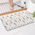 thumbnail image 4 of Cute Fairy Princess Pattern Bathroom Rugs Mat,Non Slip Microfiber Bathroom Rug,Rubber Backing,Soft Bathroom Mats for Bathroom Floor,Tub and Shower,17x27in(43x68cm), 4 of 5