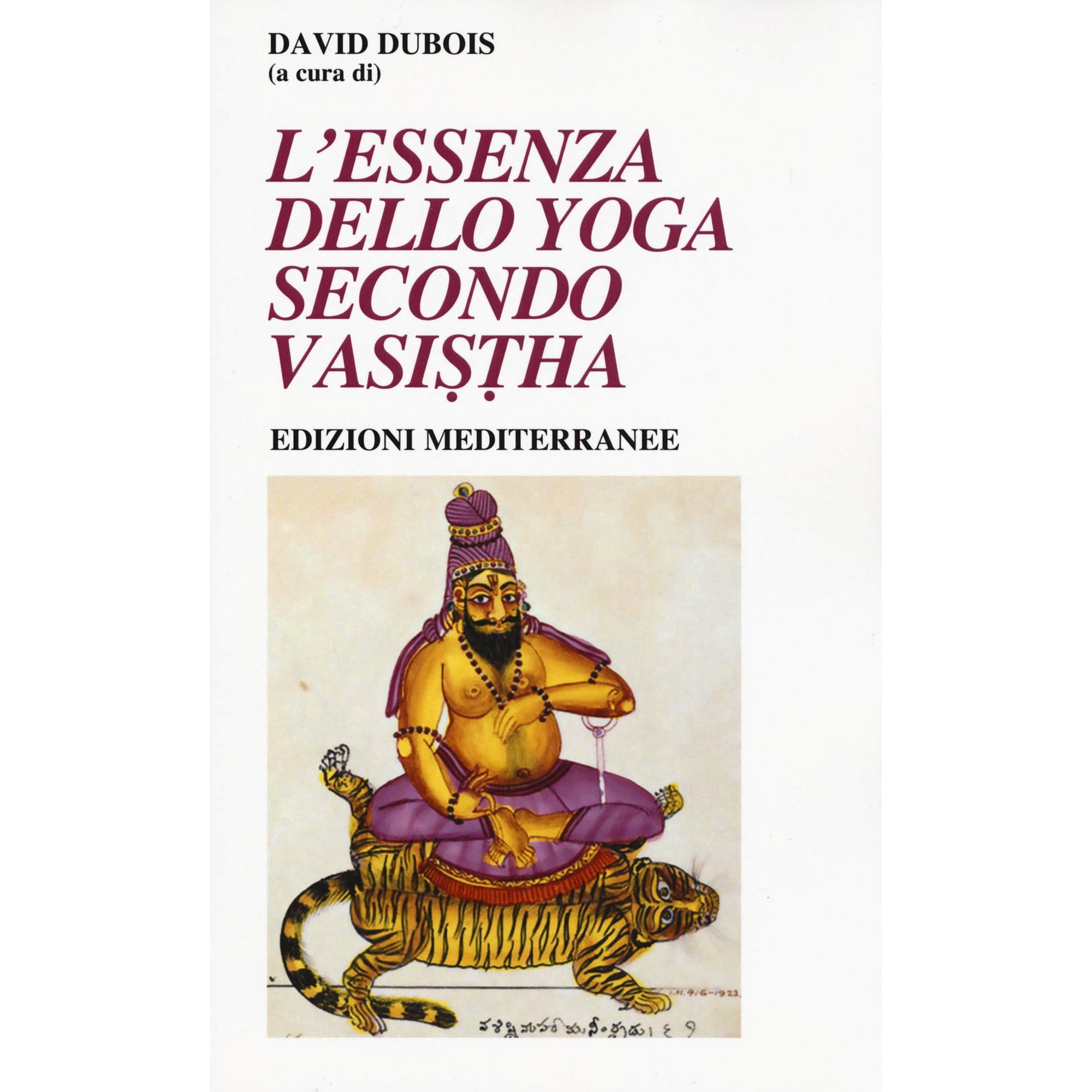 Pasquale Faccia David Dubois L essenza dello yoga secondo Vasistha (Paperback)