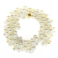 thumbnail image 6 of Fashion Women Faux Pearls Beads Hair Band Rope Scrunchie Ponytail Holder, 6 of 6