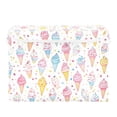 thumbnail image 7 of Yayeee Collapsible Cube Storage Bin with Lid Fabric Closet Decorative Basket with Handles, Colorful Ice Cream Pattern, 7 of 7