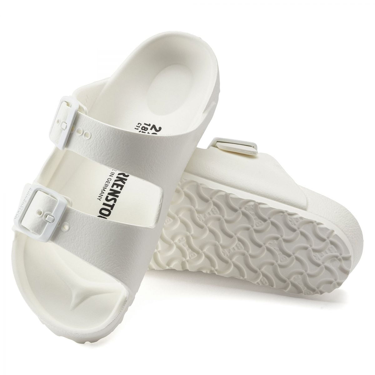 BIRKENTSOCK Kids' Unisex Arizona Essential White EVA Sandal - 1018941