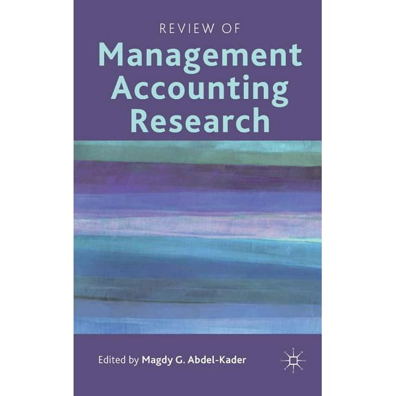 Review of Management Accounting Research, (Hardcover)