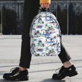 thumbnail image 2 of Easygdp Hawaii Palms Mochila Ligera de 15 Pulgadas para Estudiantes, Mochila Cómoda para la Escuela y Viajes, Correas Ajustables, 2 of 6