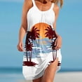 thumbnail image 2 of Midsumdr Sundresses for Women 2025 Summer Boho Floral Printed Sleeveless Round Neck Dresses Casual Loose Plus Size Flowy Beach Dresses, 2 of 4