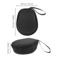 thumbnail image 2 of Nestingho Earphone Bag for Travel Sleek EVA Black 1Set for Everyday Use, 2 of 6