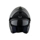 thumbnail image 5 of 1Storm Nuevo casco modular de cara completa para motocicleta, protector solar con doble visera: negro mate, 5 of 5