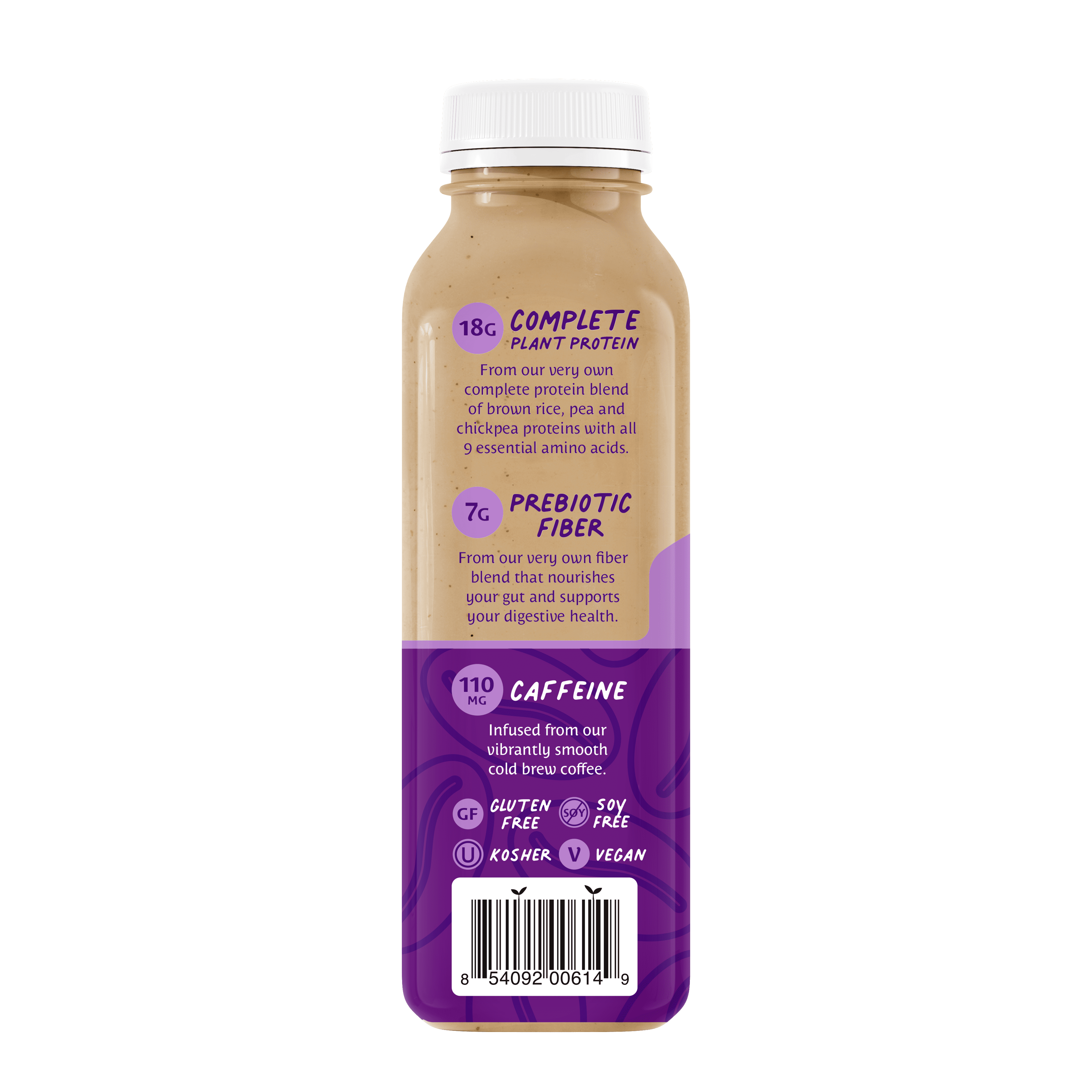 Koia Protein Nutritional Shake, Cold Brew Coffee, 18g Plant Protein, Non-Dairy Ready to Drink