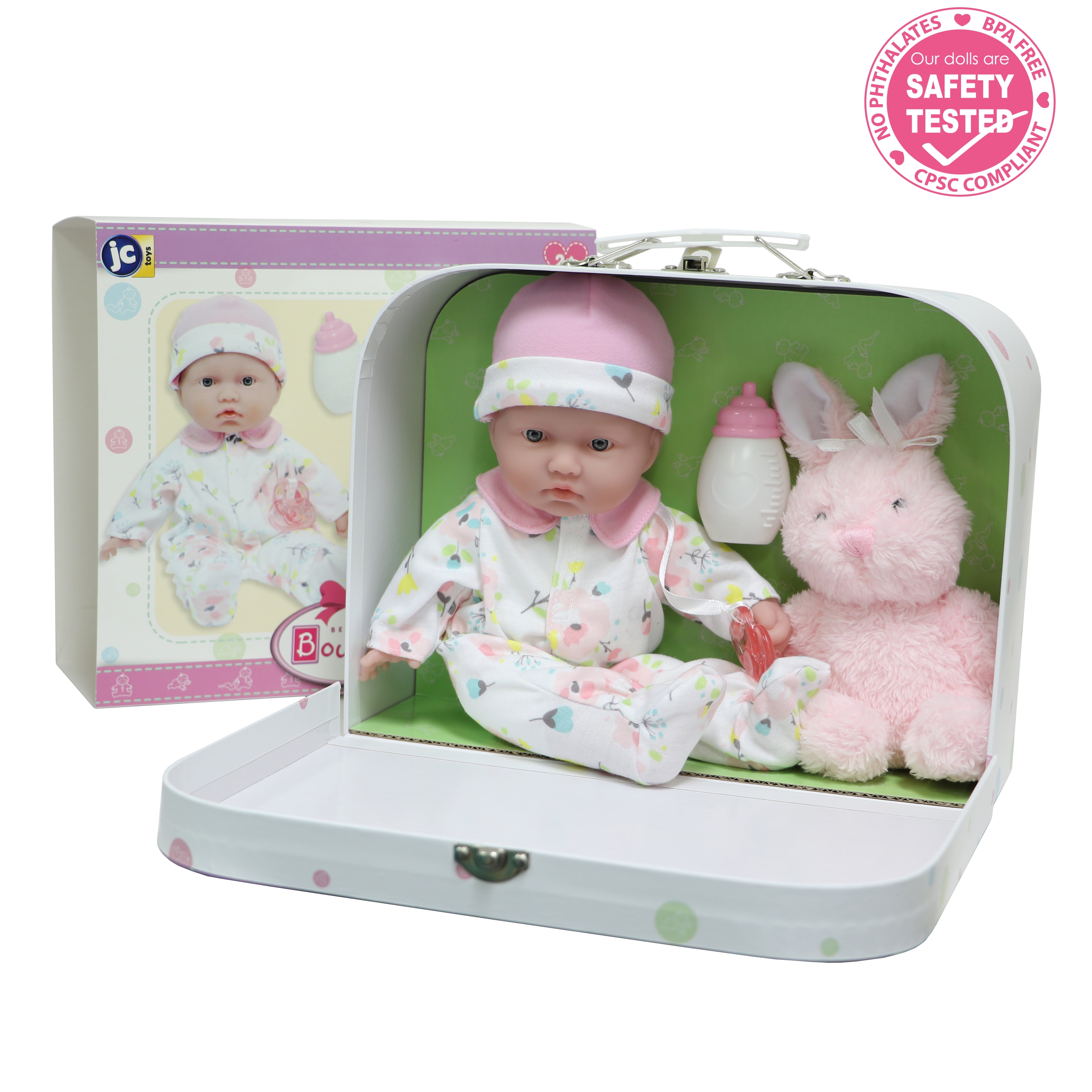 The New York Doll Collection 28 cm Caucasian Soft Body Doll in Gift Box 