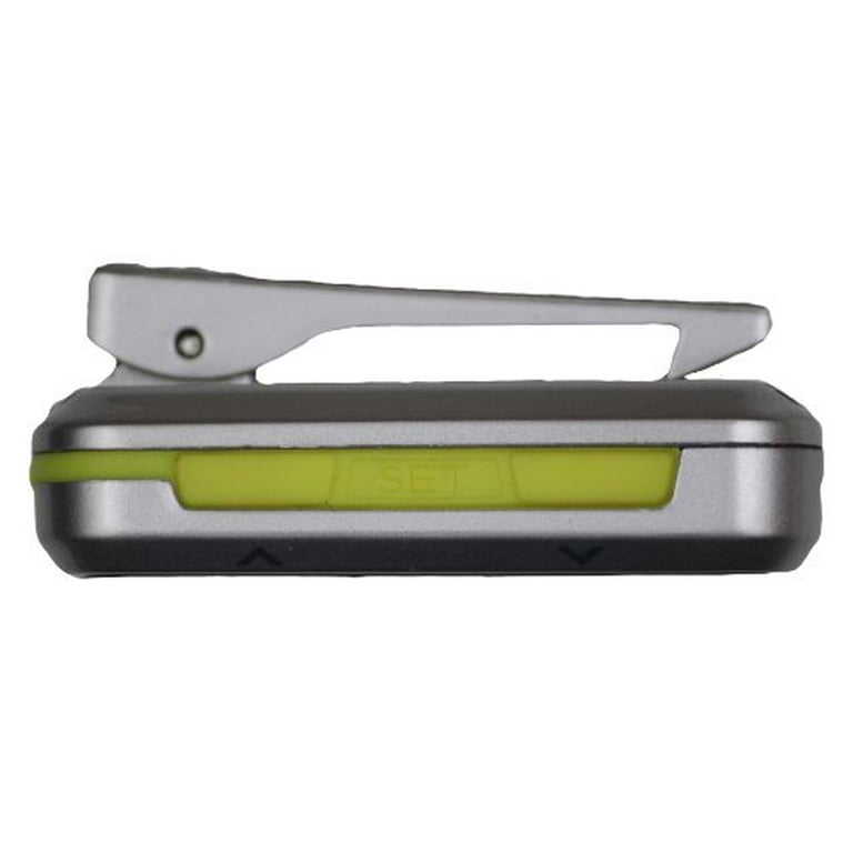 Timer Gymboss Argento/giallo - Cronometro Interval Training Con Vibrazione E Clip Per Cintura - Foto 3