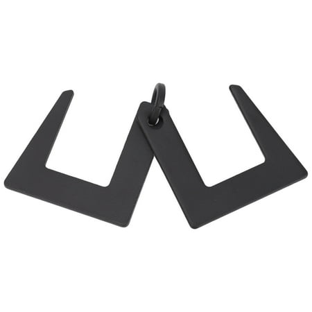 

Camping S Shaped Hooks Black S Hooks 4PCS Multipurpose For Pans Pots