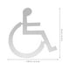 thumbnail image 3 of FELTECHELECTR Letrero de baño para personas con discapacidad en silla de ruedas Letrero de puerta de baño para personas con discapacidad en silla de ruedas, 3 of 6
