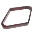 thumbnail image 4 of Wooden Billiard Ball Rack Vintage Solid Wood Billiard 9 Ball Diamonds Rack Table Pool Ball Racks For 2-1/4" Pool Balls Pool Table Accessories, 4 of 5