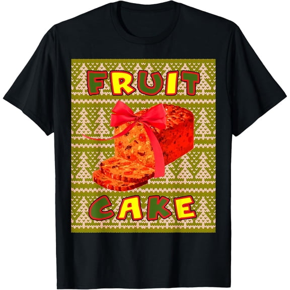 Ugly Christmas T-Shirt Fruitcake Sweater