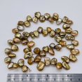 thumbnail image 5 of Bubble Champagne Rose Petal Keishi Pearl Strand | 12.5x7x6mm to 7x7x5mm |, 5 of 10