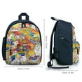thumbnail image 2 of Rainbow Brite Lightweight Backpack Shoulder Bags Travel Hiking Daypack Backpacks, 2 of 6
