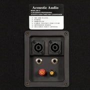 Acoustic Audio BR12 Passive 12 Speaker and Stand 3-Way DJ PA Karaoke Band Monitor