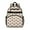 White Bigfoot And, variant on White Bigfoot and Footprint Pattern Backpack for School,Cute School Bag,Schoolbag with Adjustable Shoulder Straps & Padded Back,15.25"x11.5"x5.25"
