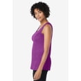 thumbnail image 3 of Woman Within Plus Size Rib Knit Tank, 3 of 6