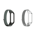 thumbnail image 1 of Correa pulsera ajustable con banda nailon para Galaxy Fit2 SM-R220 (gris), 1 of 9