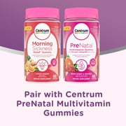 Centrum Prenatal Vitamin Gummies for Morning Sickness Relief, Citrus Ginger Flavor, 60 Count (2 PACK)