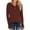 Brown, variant on Patlollav Winter Tops for Women Loose Buttons Casual Long Sleeve Pullover Sweatshirts Blouses