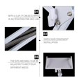 thumbnail image 4 of White Articulating Arm Phone Mount with Clip for Video and Phone Use Adjustable Angle and Size, 4 of 5