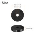 thumbnail image 2 of 4 Packs Rubber Spacers 50mm OD, 10mm ID, 10mm Height Round Anti Vibration Spacer Thick Rubber Washers, 2 of 6