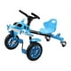 thumbnail image 3 of Drifting Go Kart juguete Ajustable al aire libre Práctico Classic Electric Go Kart Scooter para niños para niños de más de 6 años niños niños Azul, 3 of 10