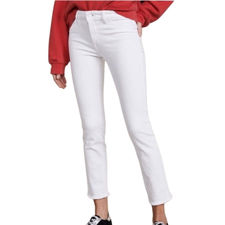 DL1961 Women s Mara Ankle Mid Rise Instasculpt Straight Jeans Oakley 30