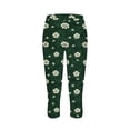 thumbnail image 5 of LEKWK Workout Pants Women High Waisted St Patricks Day Capris Pants Lace Shamrock Print Athletic Pants Breathable Soft Festive Holiday Gym Outfits, 5 of 5