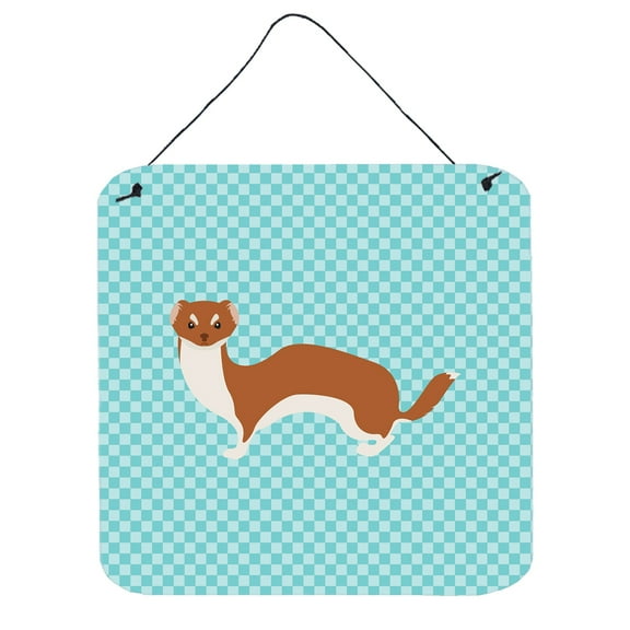 Caroline's Treasures BB7696DS1216 Weasel Green Wall or Door Hanging Prints, 12x16, multicolor