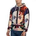 thumbnail image 4 of Demon Slayer Trendy Cartoon Men'S Fleece Hooded Hoodie, hoodies for women men with pockets,Fall Fashion 2025 Pullover Sweaters Winter Clothes, 4 of 9