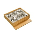 thumbnail image 4 of kowaku Japanese Bento Box Snack Serving Box Traditional for Worksite amping C, 4 of 9