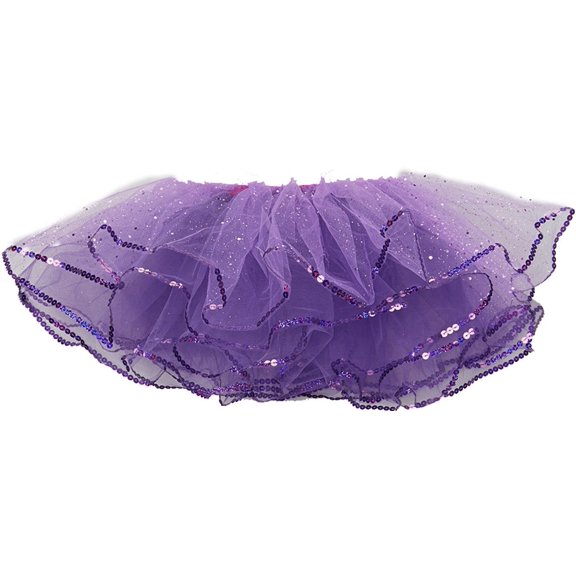 Wenchoice Purple Glitter Reversible Tutu Girl's S(1T-2T)