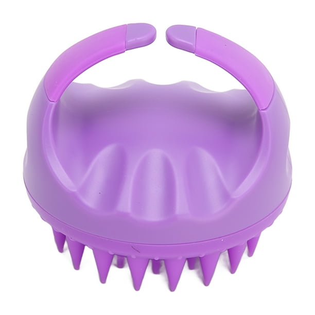 Cepillo de champú para el cabello, cepillo de champú masajeador, exfoliante del cuero cabelludo húmedo, cepillo masajeador de cabello creado magistralmente