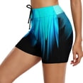 thumbnail image 5 of ibiyuan Womens Swim Shorts High Waisted Polka Dot Bathing Suit Bottoms Swimsuit Boy Shorts Swimwear Bikini Board Shorts, 5 of 8