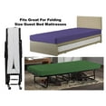 thumbnail image 5 of Gilbins Durable Polyester Breathable Cot Fitted Sheet, 30" x 75", 2-Pack, Gray, 5 of 5