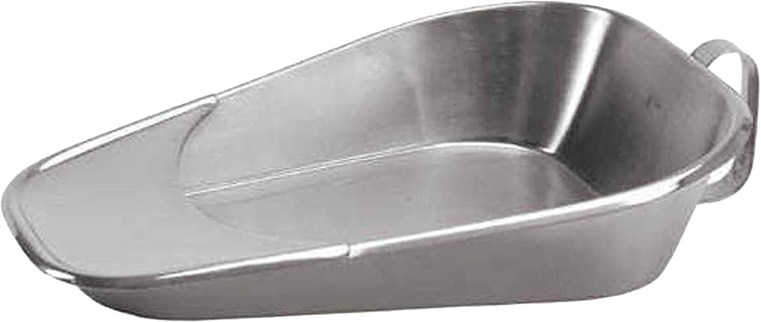 Dukal Stainless Steel Bedpans Steel Fracture Bedpans for Bed Bound