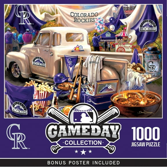 MasterPieces Colorado Rockies - Gameday 1000 Piece Jigsaw Puzzle