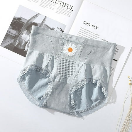 

Leesechin Clearance Womens Briefs Plus Size Sexy Girly Little Daisy Butt-up Seamless Underwear Panties