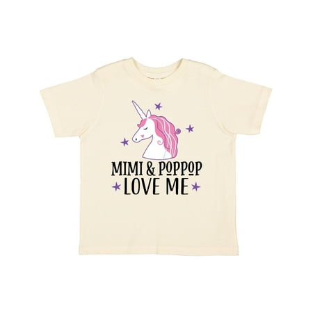 

Inktastic Mimi and PopPop Love Me Gift Toddler Toddler Girl T-Shirt