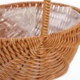 thumbnail image 3 of VERDANVERSE Cesta Tejida Color Marrón Para Flores Con Resistente Ideal Para Eventos Y Interior, 3 of 7